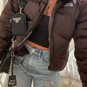 ‼️SOLD‼️The North Face Brown puffer